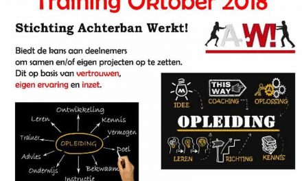 Stichting Achterban Werkt! biedt training gericht op zelfontwikkeling, persoonlijke groei en samenwerking