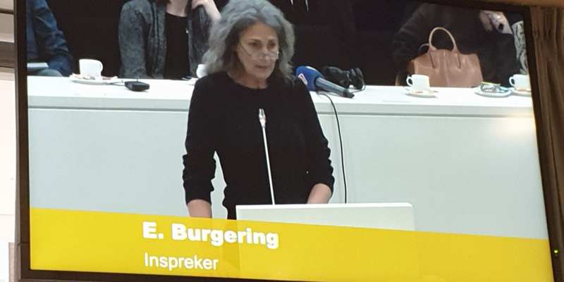 Inspreek tekst Elly Burgering bij vergadering woonagenda 2019 Den Haag