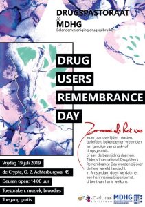 Amsterdam: International Drug Users Remembrance Day