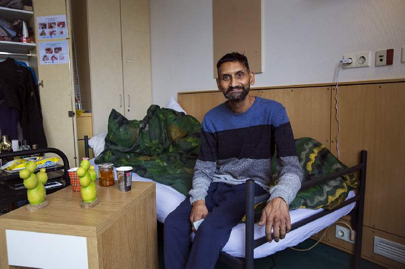 Het gezicht van de daklozen in Den Haag: Erik Faizel Moerli