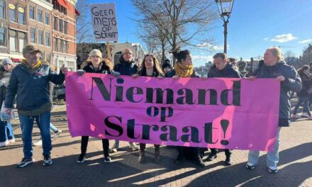 Woonprotest Amsterdam: Niemand op straat!